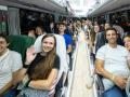 Los jóvenes de Valencia salieron en la noche del domingo rumbo a Perugia