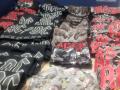 Productos falsos de la banda de rock ACDC incautados en Madrid