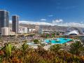 Vista del puerto de Santa Cruz de Tenerife