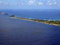 Vista aérea de Tuvalu