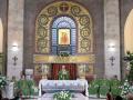 El Santo Padre pronuncia su homilía en la misa dominical en el Santuario de Santa María de la Rotonda
