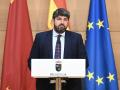 El presidente de la Región de Murcia, Fernando López Miras