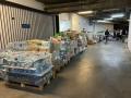 Toneladas de material recogido para los afectados de la dana de Valencia en Pozuelo