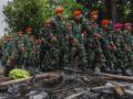 Militares del Ejército indonesio