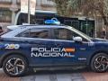 Un vehículo de la Policía Nacional