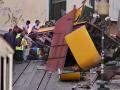 Así quedó el funicular de Lisboa en el que han muerto 17 personas