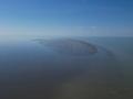 Recientemente apareció una nueva isla en el Mar Caspio, pero todavía no tiene nombre