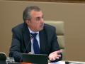 El conseller de Educación y Universidades, Antoni Vera, durante su comparecencia en la Comisión de Educación y Universidades