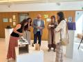 Inauguración de la exposición 'Se vende cultura', con obras de internos de la cárcel de Soria