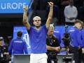Carlos Alcaraz en un momento de la Laver Cup