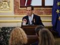 (Foto de ARCHIVO)
El expresidente del Congreso de los Diputados, José Bono, interviene durante la entrega de la ‘Medalla del Congreso de los Diputados’ a los presidentes actuales de la Cámara, en el Congreso de los Diputados, a 22 de junio de 2023, en Madrid (España). La Mesa del Congreso ha concedido la Medalla que la institución creó el pasado mes de marzo a todas las personas que han presidido la Cámara desde la Transición, desde Antonio Hernández Gil que estuvo al frente de las misma en la Legislatura Constituyente hasta Ana Pastor, antecesora de la actual presidenta, Meritxell Batet.

Alejandro Martínez Vélez / Europa Press
22/6/2023