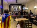 Un bar en Barcelona durante el discurso del Rey de octubre de 2017