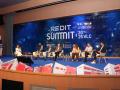 Imagen de la mesa redonda con empresarios en la quinta edición de REDIT Summit
