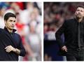 Montaje de Mikel Arteta y el Cholo Simeone