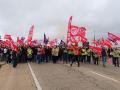 Primera jornada de huelga en Mahel en Motilla del Palancar