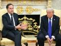 Trump con Rutte en la Casa Blanca