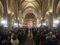 Imagen del funeral por las víctimas de la dana celebrado en la Catedral de Valencia el 9 de diciembre de 2024