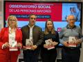 El secretario regional de CCOO, Javier Ortega, presentando el Observatorio de Personas Mayores