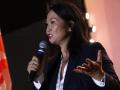 AME3846. TRUJILLO (PERÚ), 30/10/2025.- Keiko Fujimori, hija y heredera política del expresidente peruano Alberto Fujimori (1990-2000), anunció su candidatura a la Presidencia de Perú por cuarta vez en su trayectoria política este jueves, en Trujillo (Perú). EFE/ Iván Orbegoso