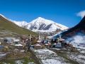 Pueblo de Ushguli, en Georgia.