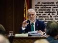 El ministro Ángel Víctor Torres, en una de sus comparecencias en el Senado