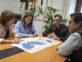 Reunión de Andrés Lorite con responsables públicos de La Granjuela