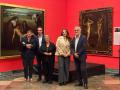 De izquierda a derecha, Gonzalo Herreros, Teo Fernández, Fuensanta García, Eva Delgado y Enrique Ortega.