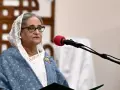 La exprimera ministra de Bangladés, Sheikh Hasina