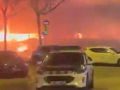 El incendio en el distrito de Sant Martí