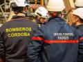 Visita de los bomberos de París a la Mezquita Catedral de Córdoba