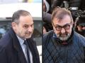 Montaje Ábalos y Koldo a su llegada al tribunal