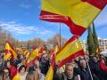 Manifestación convocada por el PP contra el Gobierno en el Templo de Debob