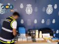 Imagen del material intervenido por la Policía Nacional