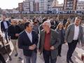 Imagen tomada este martes de Juanfran Pérez Llorca durante su visita a Paiporta