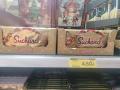 Imagen del turrón de chocolate de Suchard en un supermercado de Mercadona