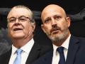 El presidente de Plus Ultra, Julio Martínez Sola, y el CEO del grupo, Roberto Roselli