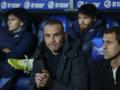 El entrenador de la Real Sociedad, Sergio Francisco, antes del partido de LaLiga entre la Real Sociedad y el Girona