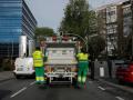 Camión de la basura en Madrid