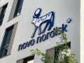 El logotipo de la farmacéutica danesa Novo Nordisk