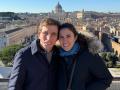 Almeida y Teresa en Roma