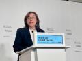 La consejera de Territorio, Vivienda y Transición Ecológica y portavoz de la Generalitat, Sílvia Paneque, en una rueda de prensa tras el Consejo Ejecutivo
