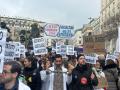 Centenares de médicos y facultativos madrileños claman en la calle un Estatuto Marco propio