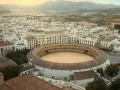 Vista aérea de Ronda en Las siete esferas