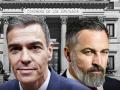 Pedro Sánchez y Santiago Abascal