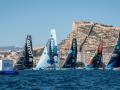 Imagen de archivo de la prueba The Ocean Race partiendo desde Alicante.