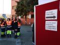 Punto de información habilitado en el Centro Cívico Poniente Sur de Córdoba tras el accidente de Adamuz