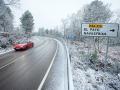 Nieve en el sur de la provincia de Salamanca