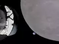 Momentos antes de la pérdida de señal de la nave Orion por su trayecto por la cara oculta de la Luna durante la misión Artemis I