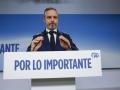 El vicesecretario del PP, Juan Bravo