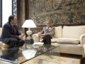Reunión presidenta de la Diputación de Castellón con el presidente de la Generalitat